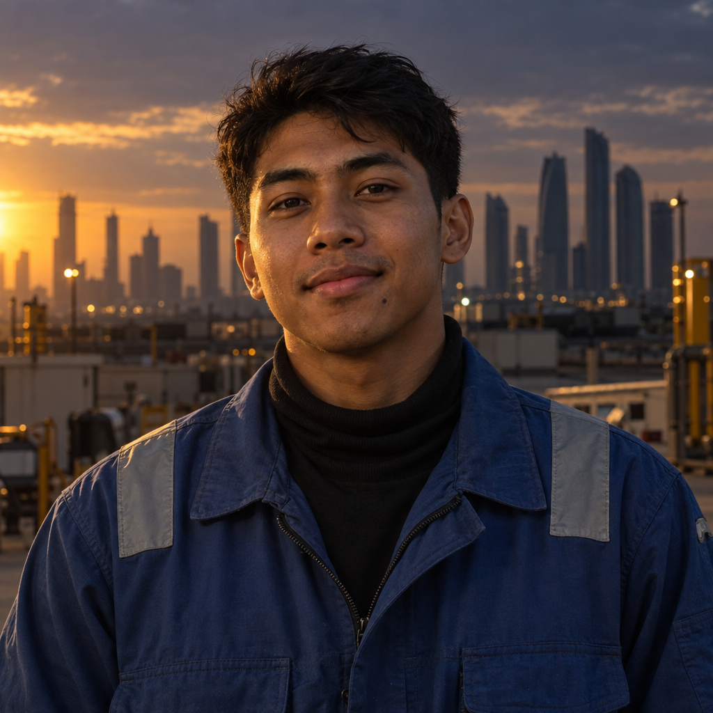 Ghazali, Bruneian creator living and working in Abu Dhabi